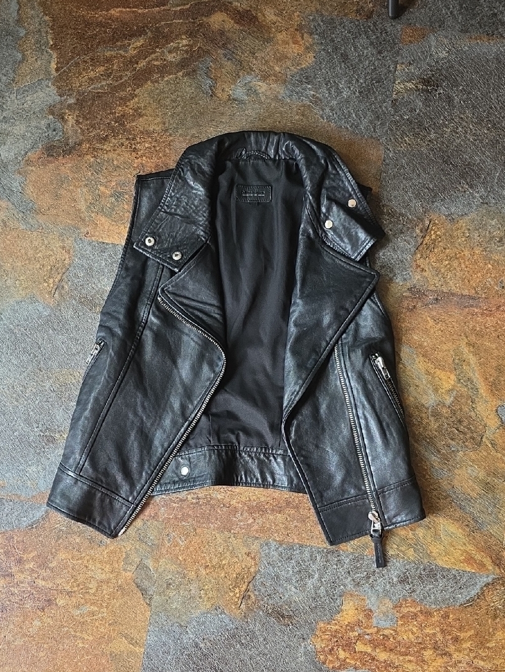 Mackage Genuine Lambskin Leather Vest